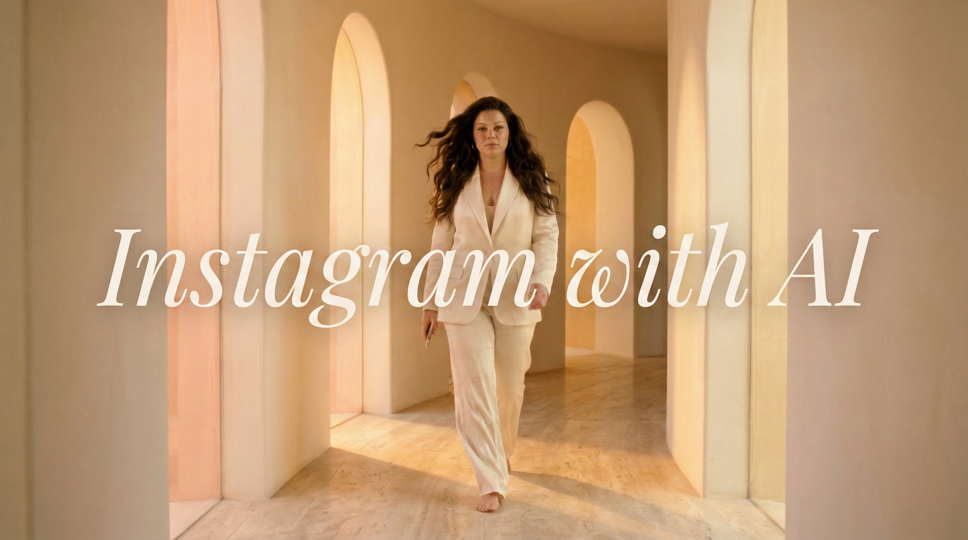 Instagram with AI